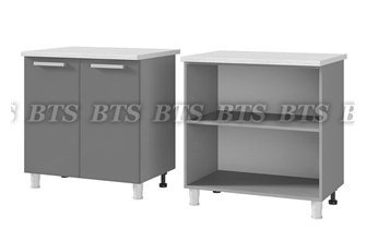 Шкаф-стол рабочий 2-дверный 8Р1 (арт.1239)