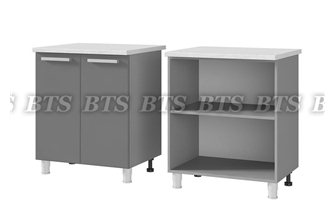 Шкаф-стол рабочий 2-дверный 7Р1 (арт.1404)